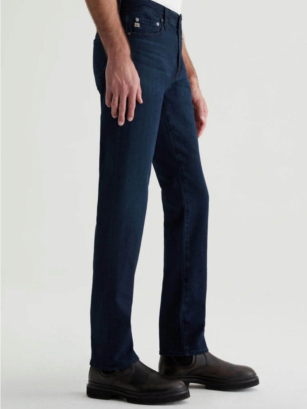 Ag Adriano Goldschmied Men's Modern Slim Tellis Jeans in Dark Navy  33x32